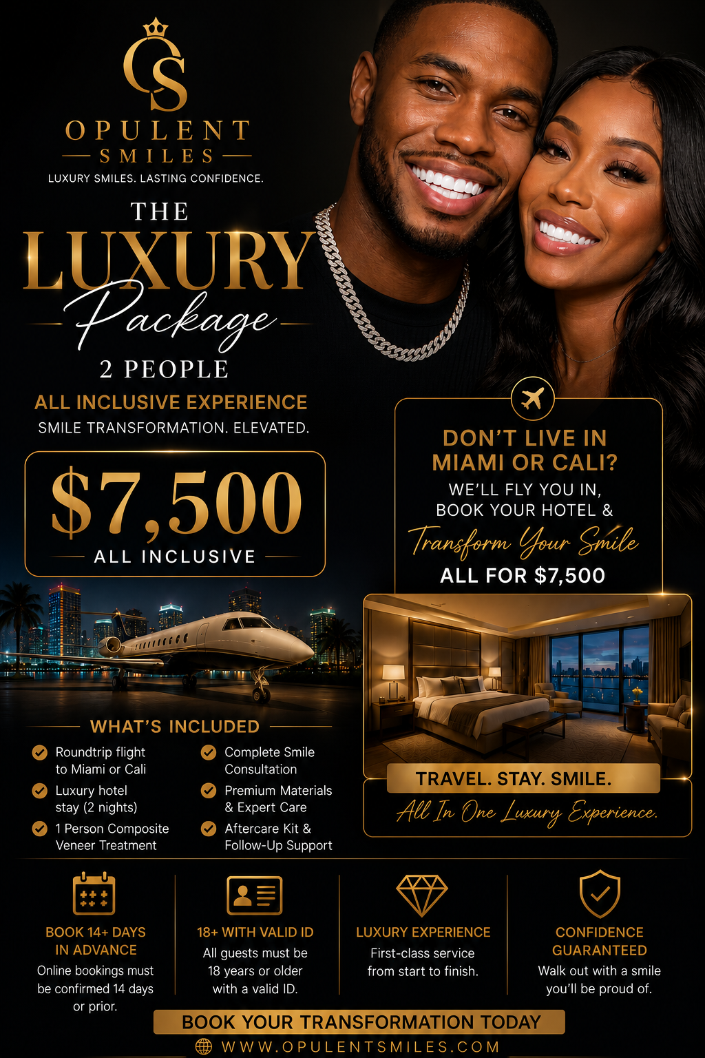 ✨ Opulent Smiles – The Luxury Duo Smile Package